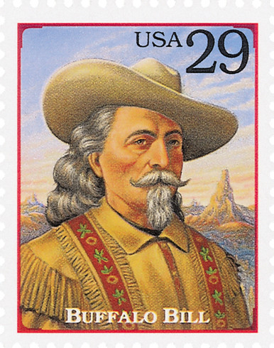 2869b - 1994 29c Legends of the West: Buffalo Bill - Mystic Stamp