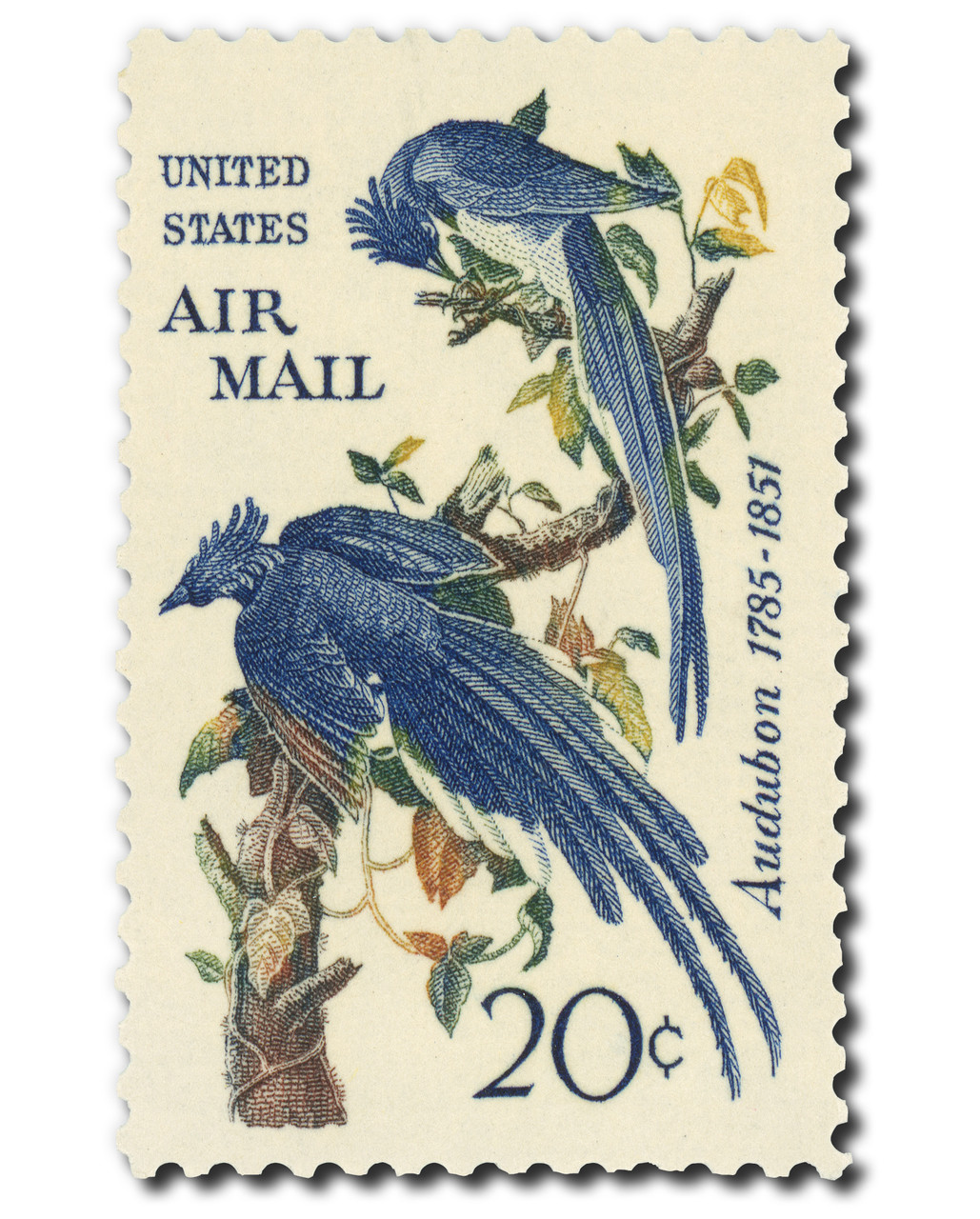 C71 - 1967 20c John James Audubon, Columbia Jays