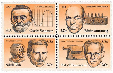 2055-58 - 1983 20c American Inventors - Mystic Stamp Company