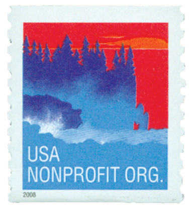 4348 - 2008 5c Sea Coast Nonprofit - Mystic Stamp Company