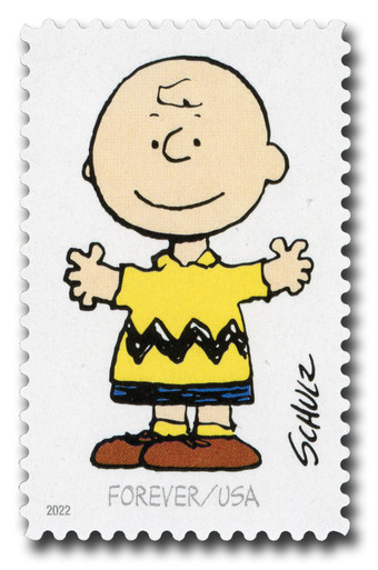 5726a - 2022 First-Class Forever Stamp - Charles Schulz: Charlie