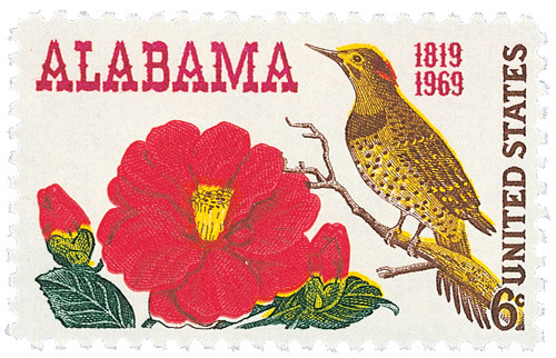 1375 - 1969 6c Alabama Statehood