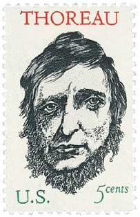 1327 - 1967 5c Henry David Thoreau - Mystic Stamp Company