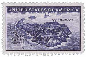 925 - 1944 3c Corregidor, Manila Bay - Mystic Stamp Company