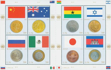 UN920 - 2006 Coin and Flag Series - Mystic Stamp Company