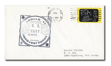 AC318 - 12/16/1972 USA, Recovery Force - Mystic Stamp Company