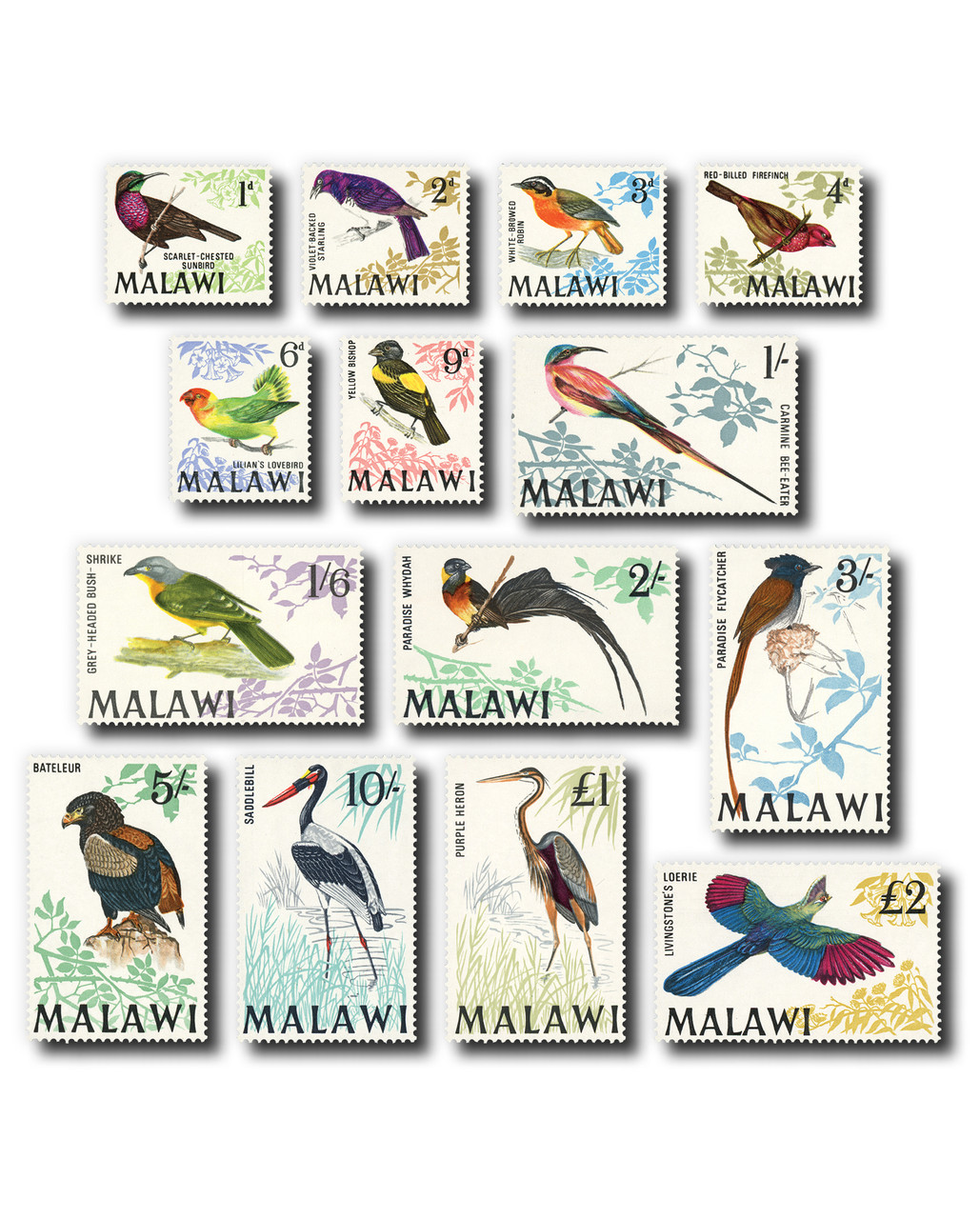 95-109 - 1968 Malawi