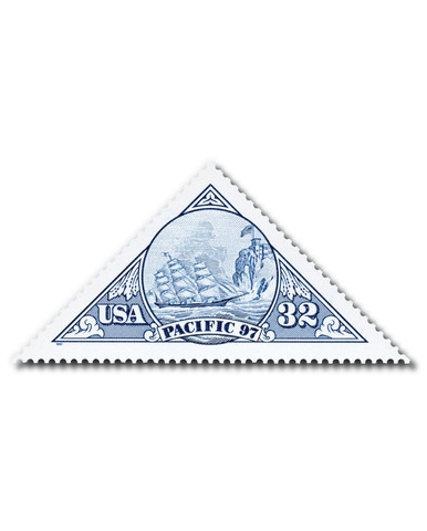 3130 - 1997 32c Pacific '97: Clipper Ship - Mystic Stamp Company