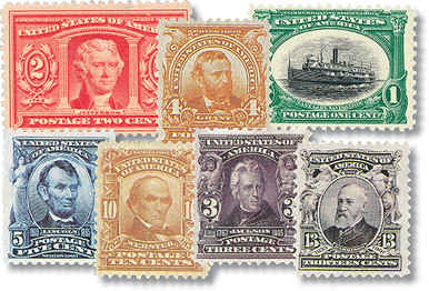 珍しい切手　アメリカ歴史 American Stamps Vintage 619 - 1925 5c The Minuteman, Dark Blue - Mystic Stamp Company