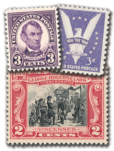 TRIAL POSTAGE STAMPS コレクション 1922-26 Postage Stamp Collection 551-73 & 622-3 Perforated