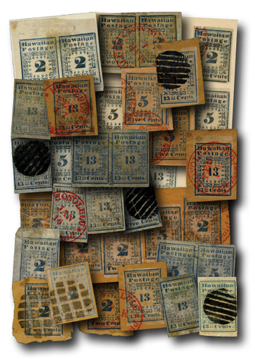 HI-MSNRY - George Grinnell's Hawaii Missionaries Stamp Collection