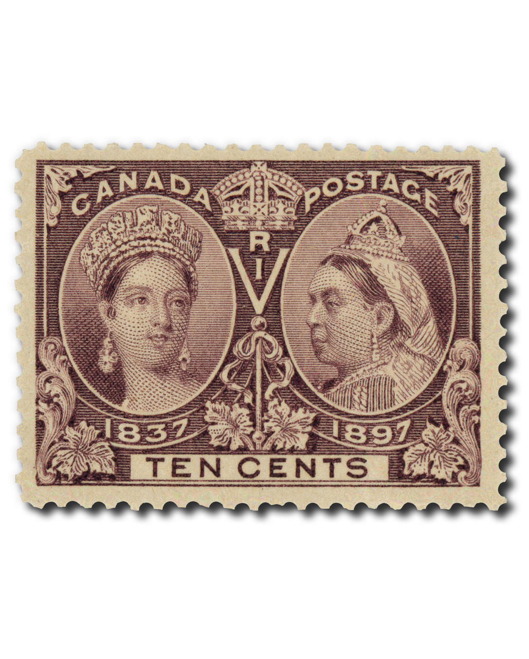 カナダ 1897 Diamond Jubilee 50c 使用済1種 Canada's Diamond Jubilee Stamps: The First Commemorative Stamps of