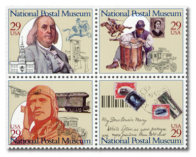 2779-82 - 1993 29c National Postal Museum - Mystic Stamp Company