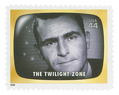 4414s - 2009 44c Early TV Memories: The Twilight Zone