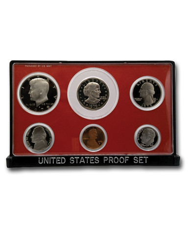 1979年 ミントセット 切手 USPS The Mint Set CN1979P - 1979 United States Mint Proof Set, San Francisco Mint