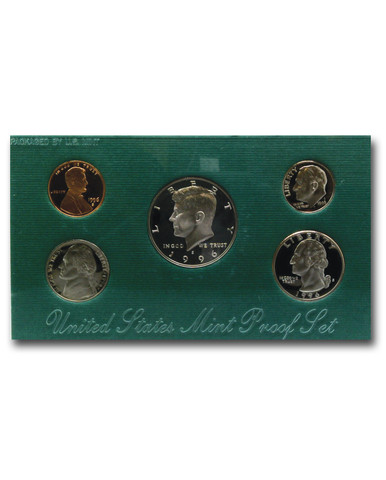 CN1996P - 1996 United States Mint Proof Set, San Francisco Mint