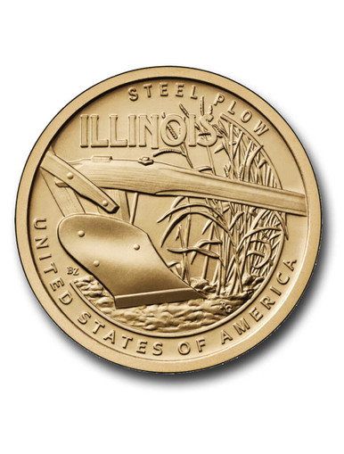 CAI044 - 2024 $1.00 American Innovation - Steel Plow, Illinois P