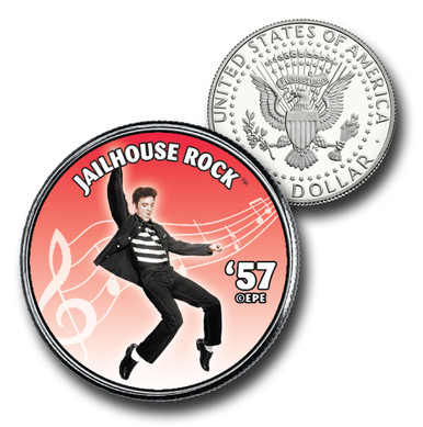 Queen Ⅱ / Elvis Presley 2002 Elvis Presley QUARTER 25th Anniversary Coin in Capsule