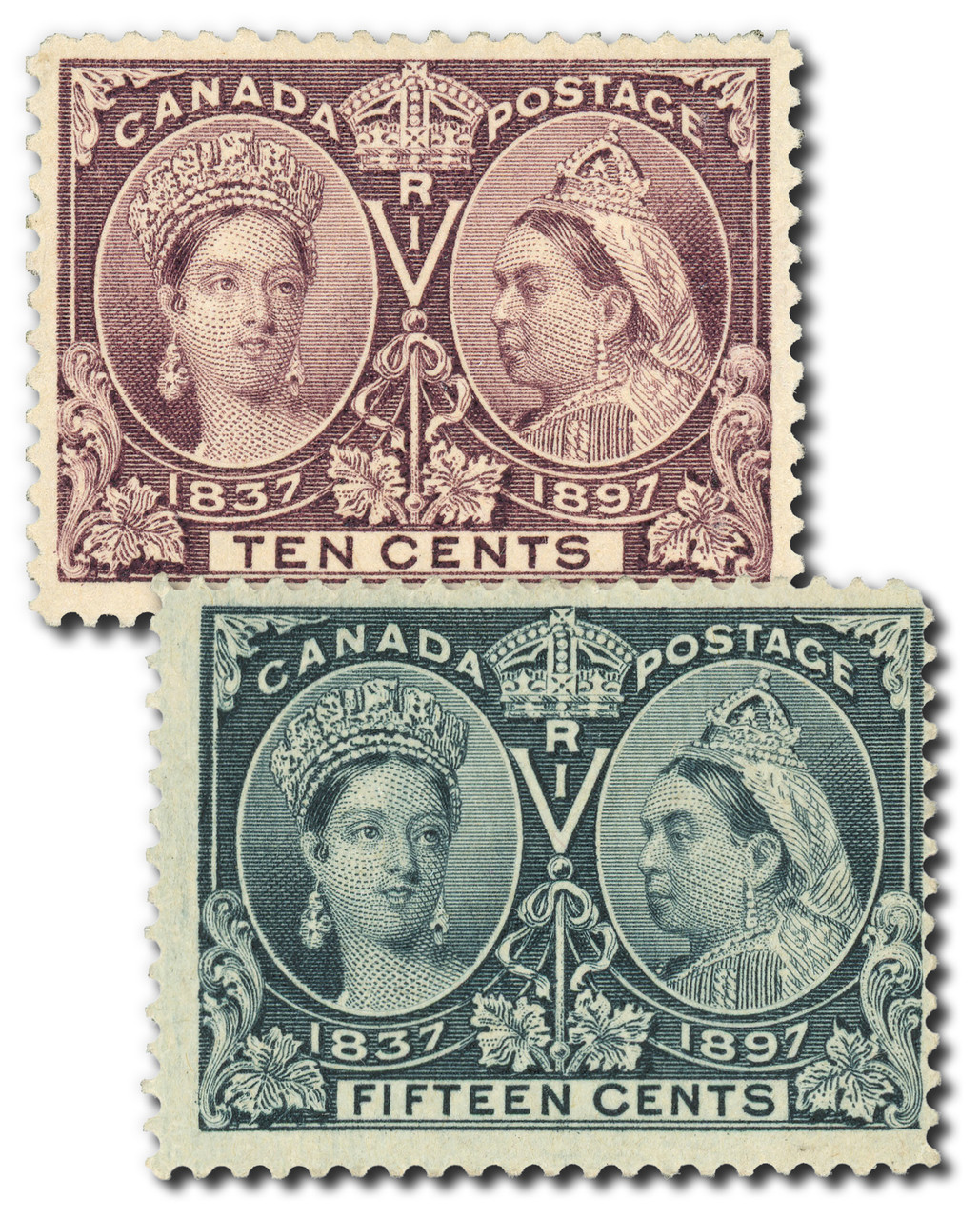 Canada's Diamond Jubilee Stamps: The First Commemorative Stamps of