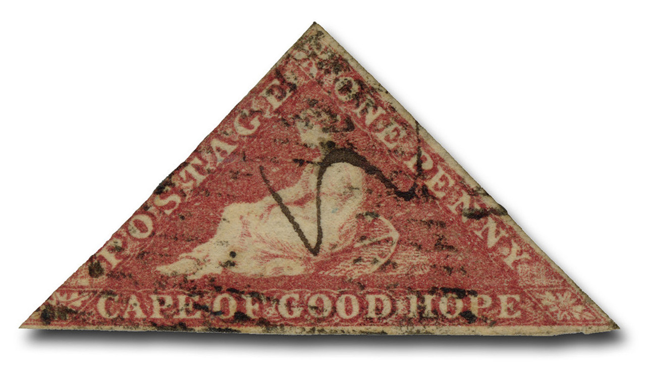 12a - 1863 Cape of Good Hope, "Hope" Seated