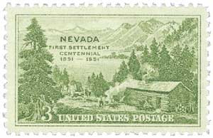 999 - 1951 3c Nevada Settlement - Mystic Stamp Company