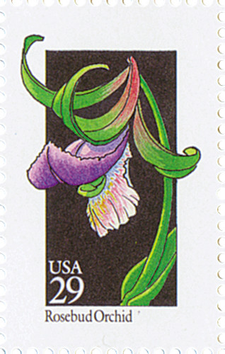 2670 - 1992 29c Wildflowers: Rosebud Orchid - Mystic Stamp Company