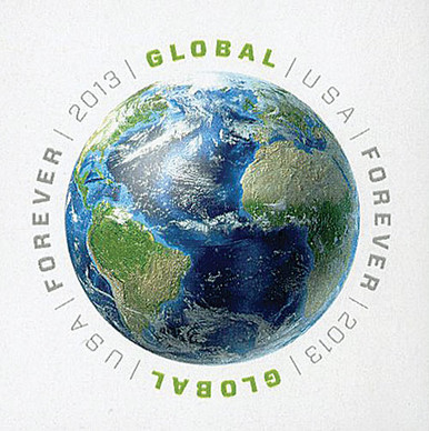 2013 USPS Postage Global Forever Stamps Sheet SC#4740