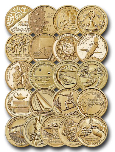 MCN078 - 2018-23 Complete American Innovation® State Dollar Coin