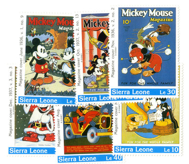 ディズニー シリアルナンバーカード MDS179 - 1992 Disney's 1936-37 Mickey Mouse Magazine Covers