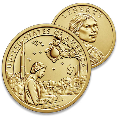 CW-019P - 2019 $1 Native American Coin - Space/Astronauts - Mary