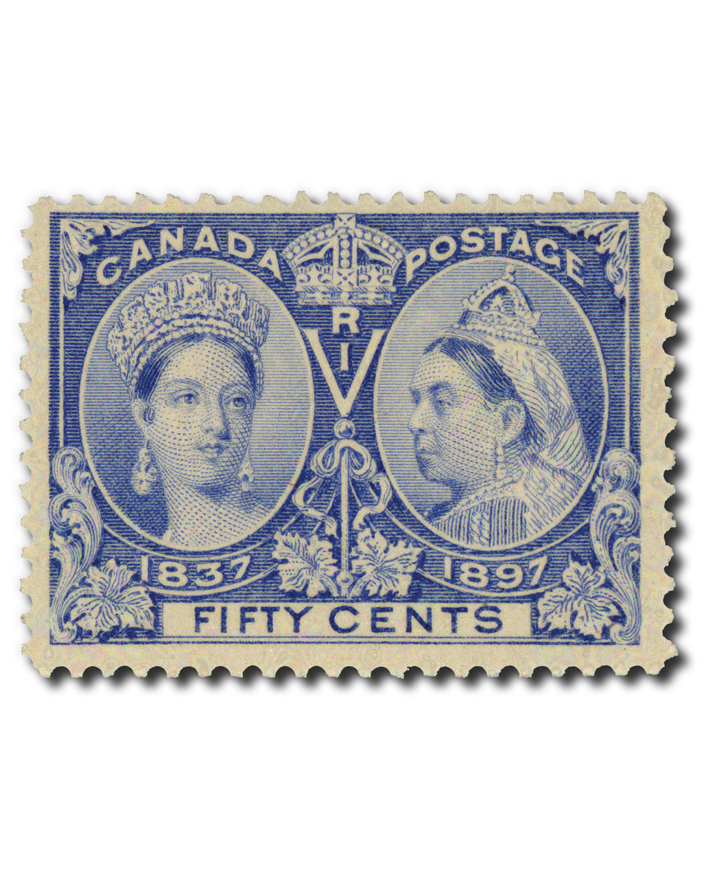Canada's Diamond Jubilee Stamps: The First Commemorative Stamps of
