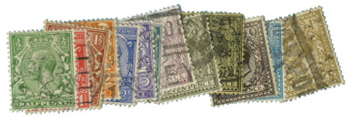 159//72 - 1912-13 Great Britain, King George V - Mystic Stamp Company