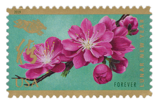 5340 - 2019 First-Class Forever Stamp - Chinese Lunar New Year: Year of the Boar