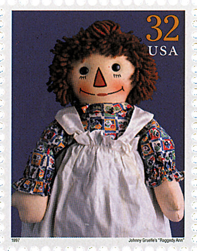 3151c - 1997 32c Classic American Dolls: Johnny Gruelle's 