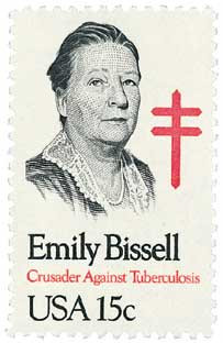 Emily様 1823 - 1980 15c Emily Bissell - Mystic Stamp Company