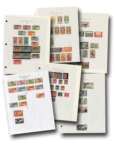 WW1212 - 1936-1958 French Equatorial Africa Collection - Mystic