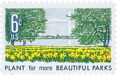 1366 - 1969 6c Beautification of America: Plant for more Beautiful