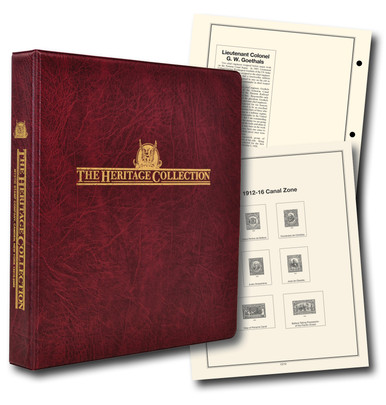 37冊 DS171CZ - Mystic's Canal Zone Stamps Collection Album - Mystic