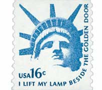 J*u様 アメリカ合衆国 リバティ 2枚 1619 - 1978 16c Americana Series: Statue of Liberty, Coil - Mystic
