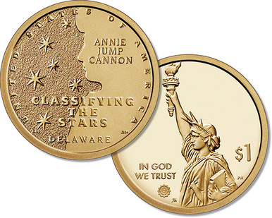CAI003 - 2019 American Innovation State Dollar, Annie Jump Cannon