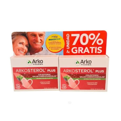 PACK ARKOSTEROL PLUS COQ10 2X30 CAPSULAS