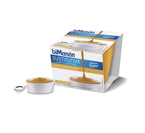 BIMANAN SUSTITUTIVO NATILLA VAINILLA CARAMELO 210 GR