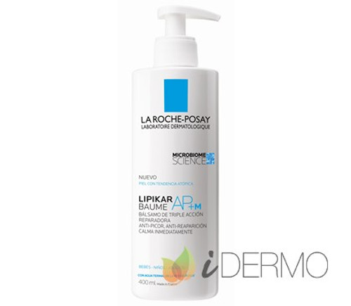 Lipikar baume ap+m bálsamo hidratante corporal piel atópica