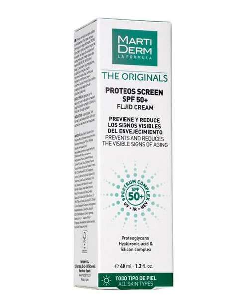 Crema antiedad proteos screen SPF 50+ 40 mL the originals martiderm