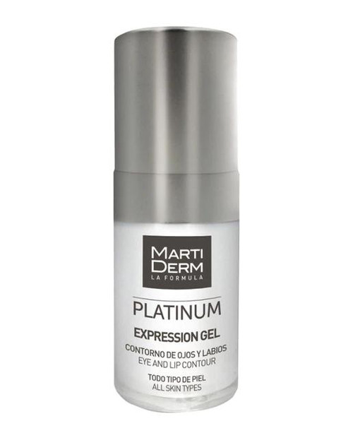 MARTIDERM PLATINUM EXPRESSION GEL CONTORNO OJOS Y LABIOS 15 ML