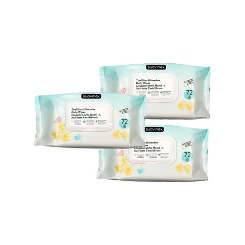Pack 3 toallitas húmedas suavinex
