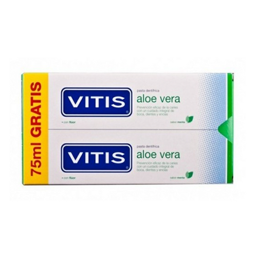 Vitis pasta dentífrica aloe vera 2 x 150 mL