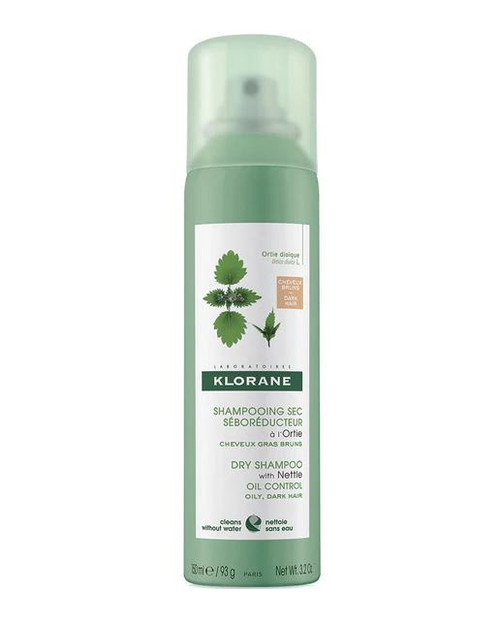 Champú seco seborregulador a la ortiga color natural 50 mL klorane