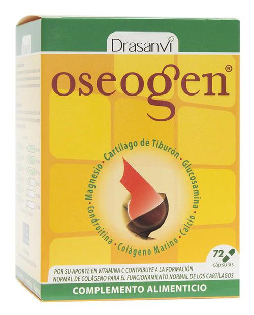 72 cápsulas alimento articular oseogen drasanvi