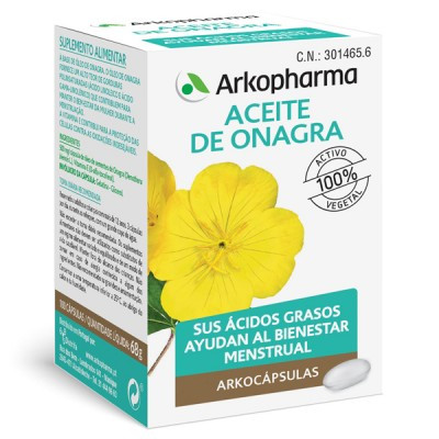 Arkocápsulas aceite de onagra 100 cápsulas